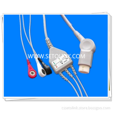 Philips 3 Leads ECG Cables